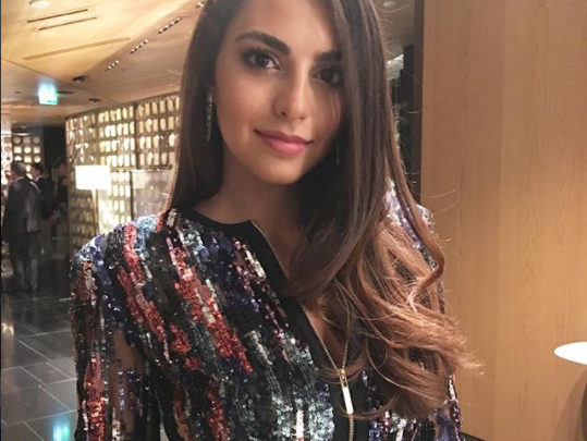 فاليري ابو شقرا ملكة جمال لبنان السابقة حيث الاطلالات والاناقة الدائمة