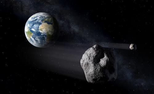 كوكباً يتجه نحو الارض بسرعة 43 الف كيلو متر غداً