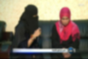 قاتلة الطفلة تالا في لقاء التلفزيون السعودي